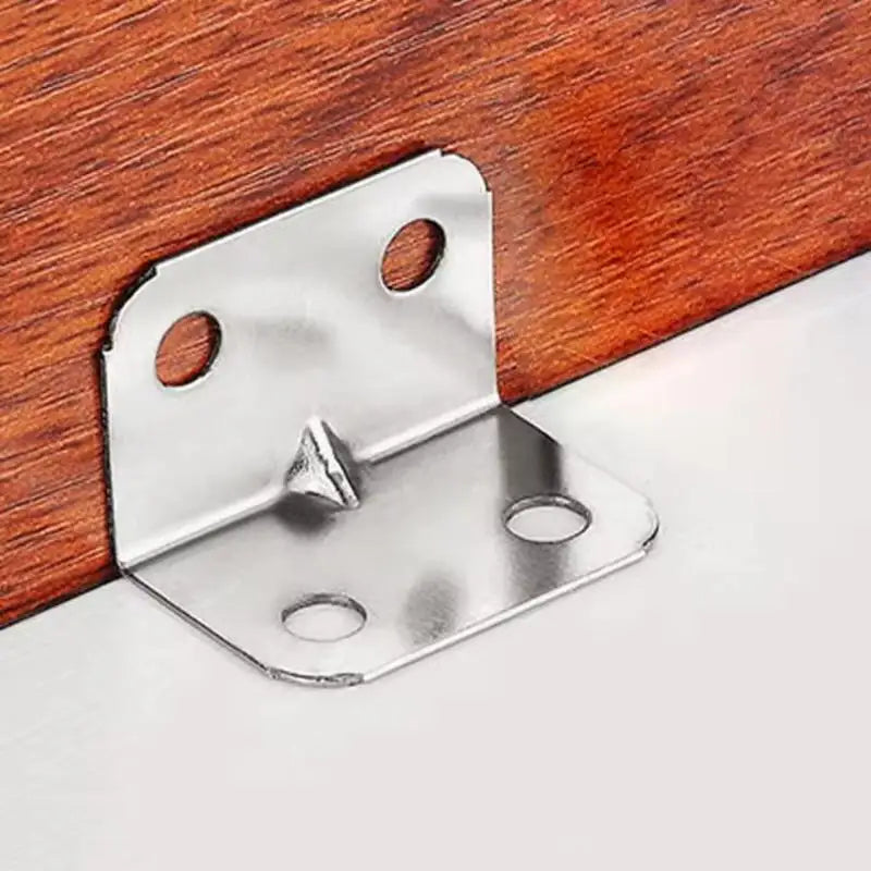 20pcs angle iron brackets for table, chair, shelf, wardrobe, and cabin furniture assembly accessories
