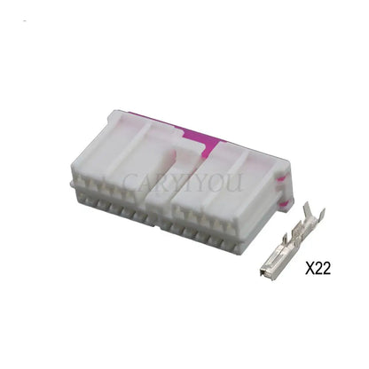 22 Hole female male car DVD plug auto audio wire cable socket series DJ7221Y-2-11/21