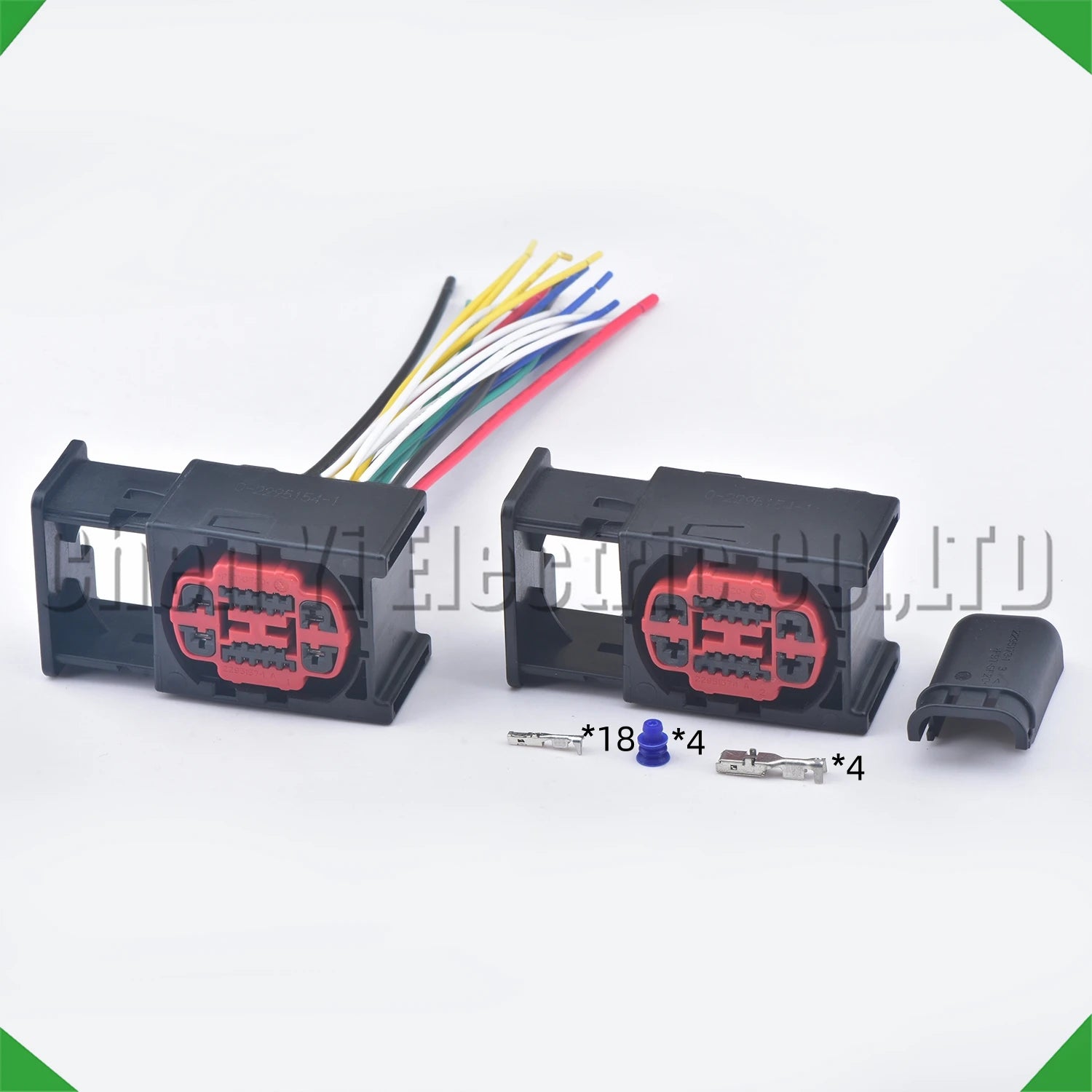 22 pin automotive headlight wire harness plug