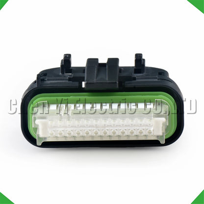 Set of 24 Pin automotive ECU headlight wire harness plugs 12129225 for GMC and Cadillac