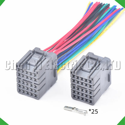 25 pin automotive door wire harness connector