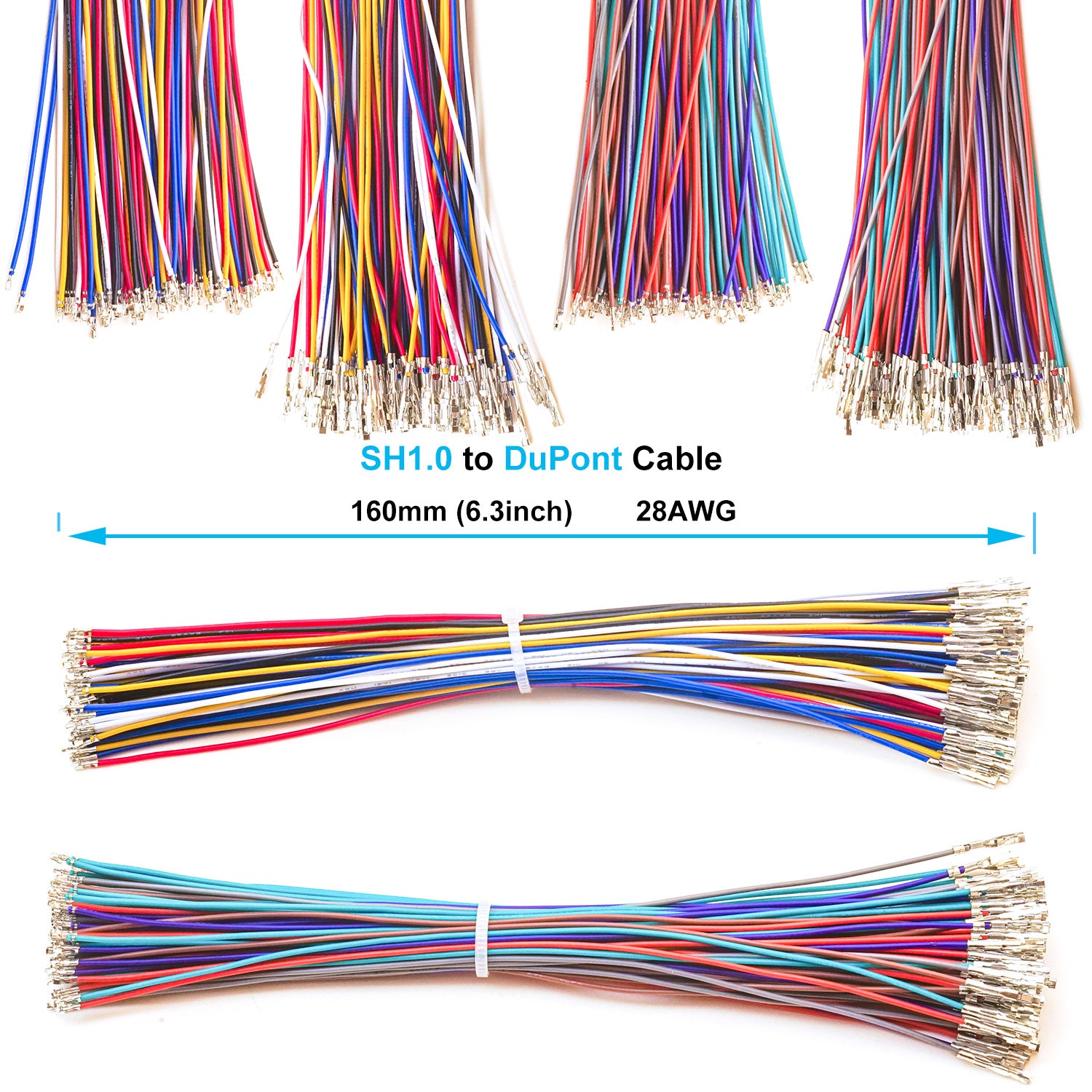 28AWG_Pre-Crimped_Cables_for_JST_SH1.0_to_Dupont_2.54_Connector_Kit
