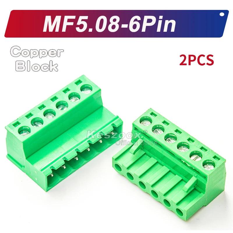 2EDG_5.08mm_Solderless_Docking_type_Green_Phoenix_Connector_Terminal_10
