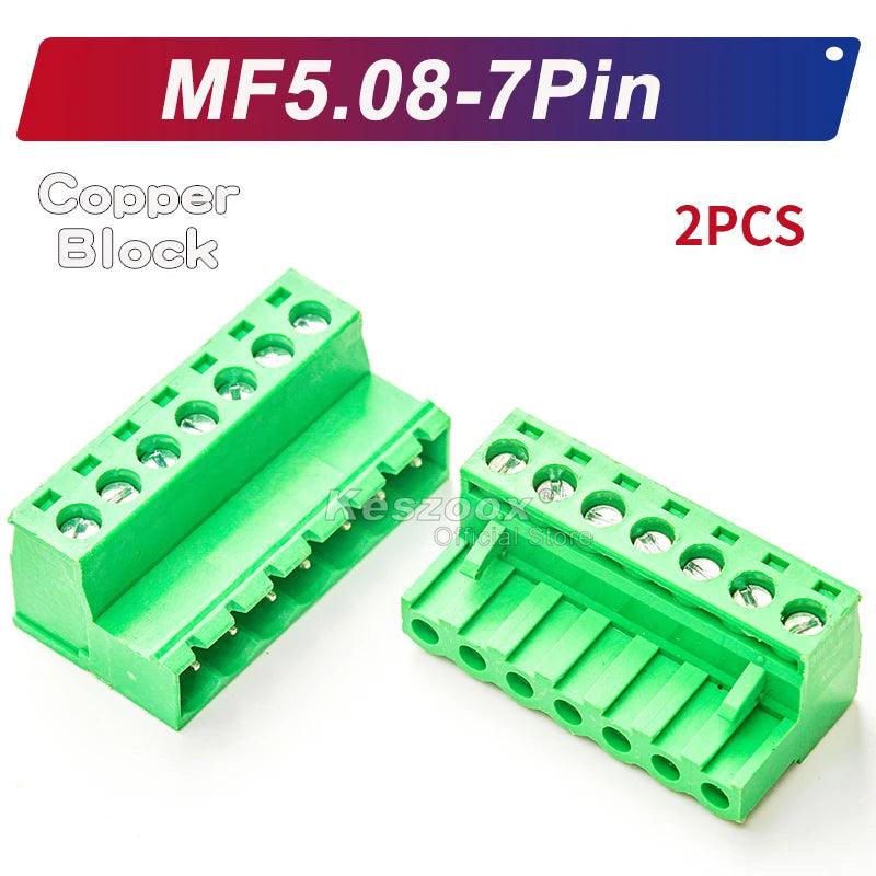2EDG_5.08mm_Solderless_Docking_type_Green_Phoenix_Connector_Terminal_12