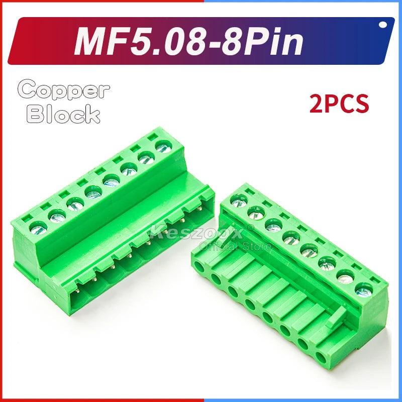 2EDG_5.08mm_Solderless_Docking_type_Green_Phoenix_Connector_Terminal_13