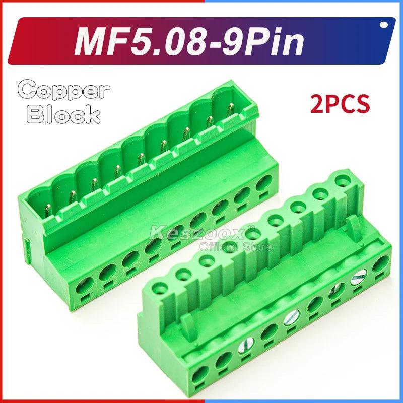 2EDG_5.08mm_Solderless_Docking_type_Green_Phoenix_Connector_Terminal_14