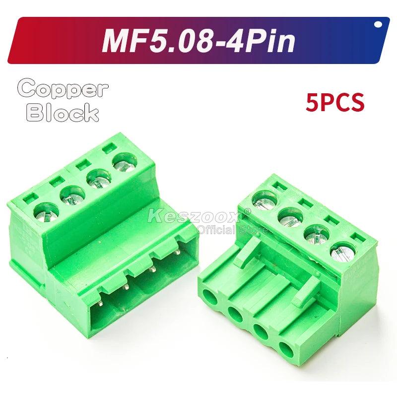 2EDG_5.08mm_Solderless_Docking_type_Green_Phoenix_Connector_Terminal_8