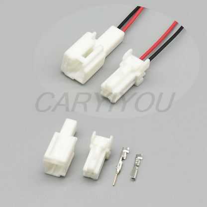 Detailed terminals of automotive 2 pin 1.2mm wire harness connector for stable and long-lasting electrical contact