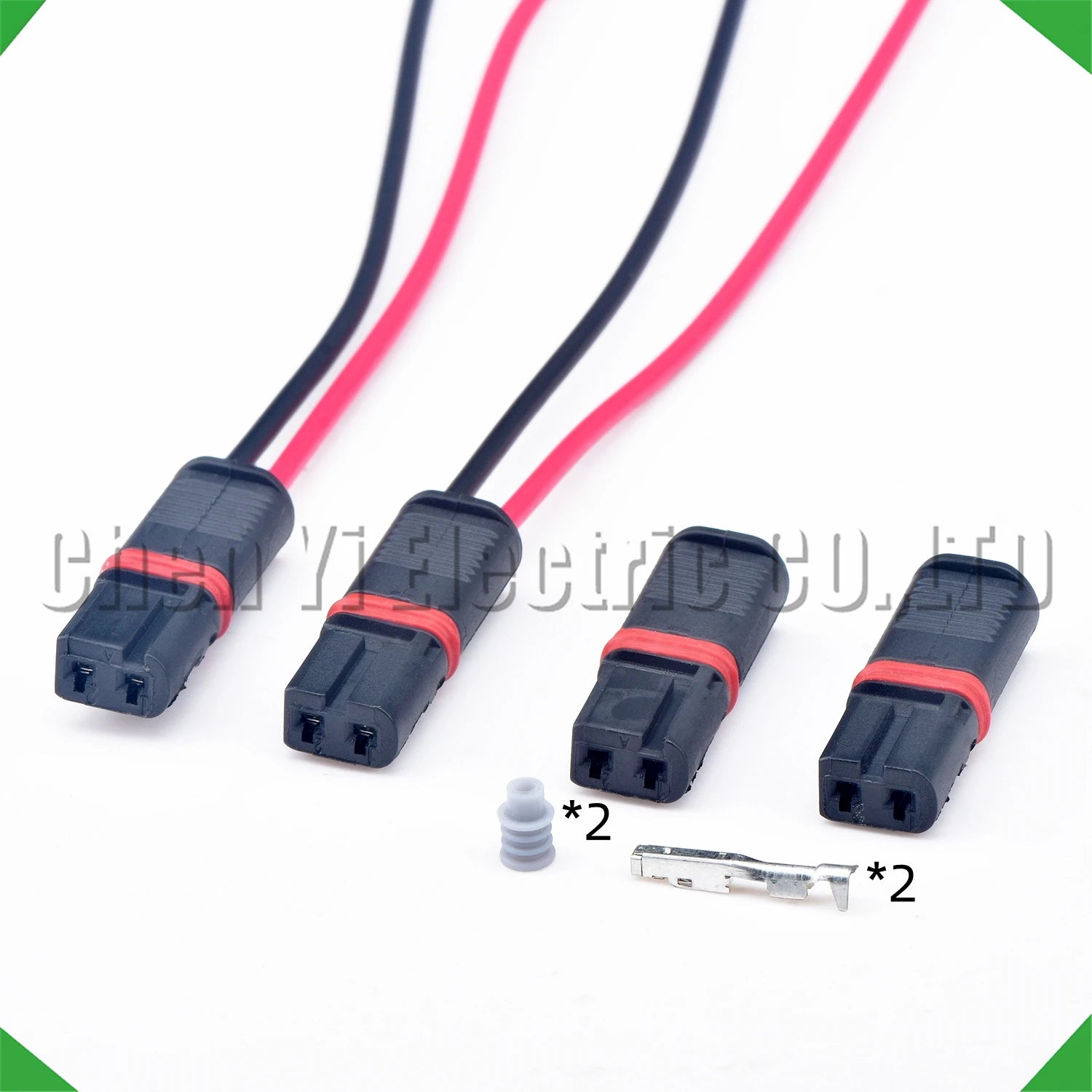 2 pin automotive sensor connector plug