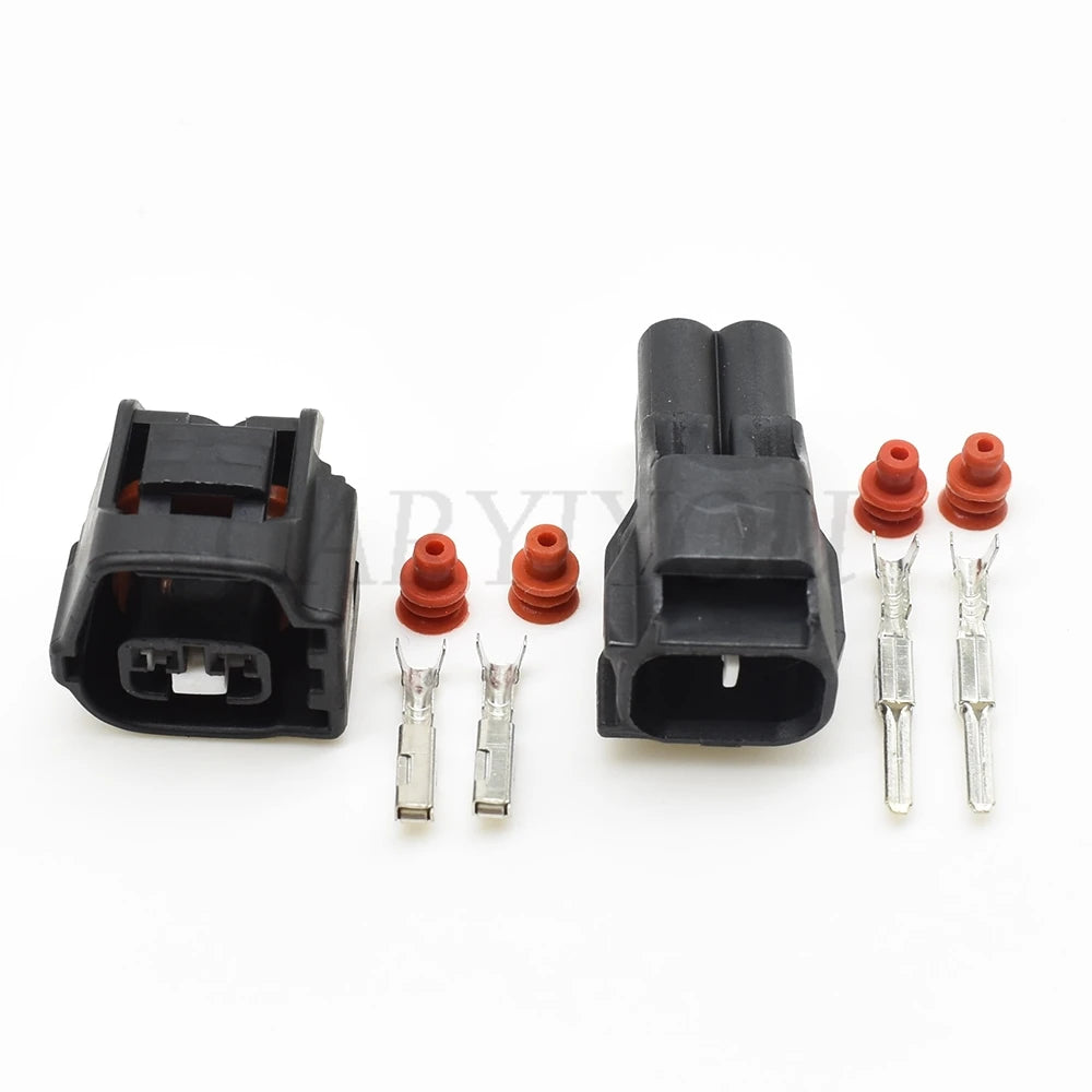 Mating interface of DJ7283-7028-30 2 pin BNC automotive connector ensuring reliable fit in gearbox and sensor connections