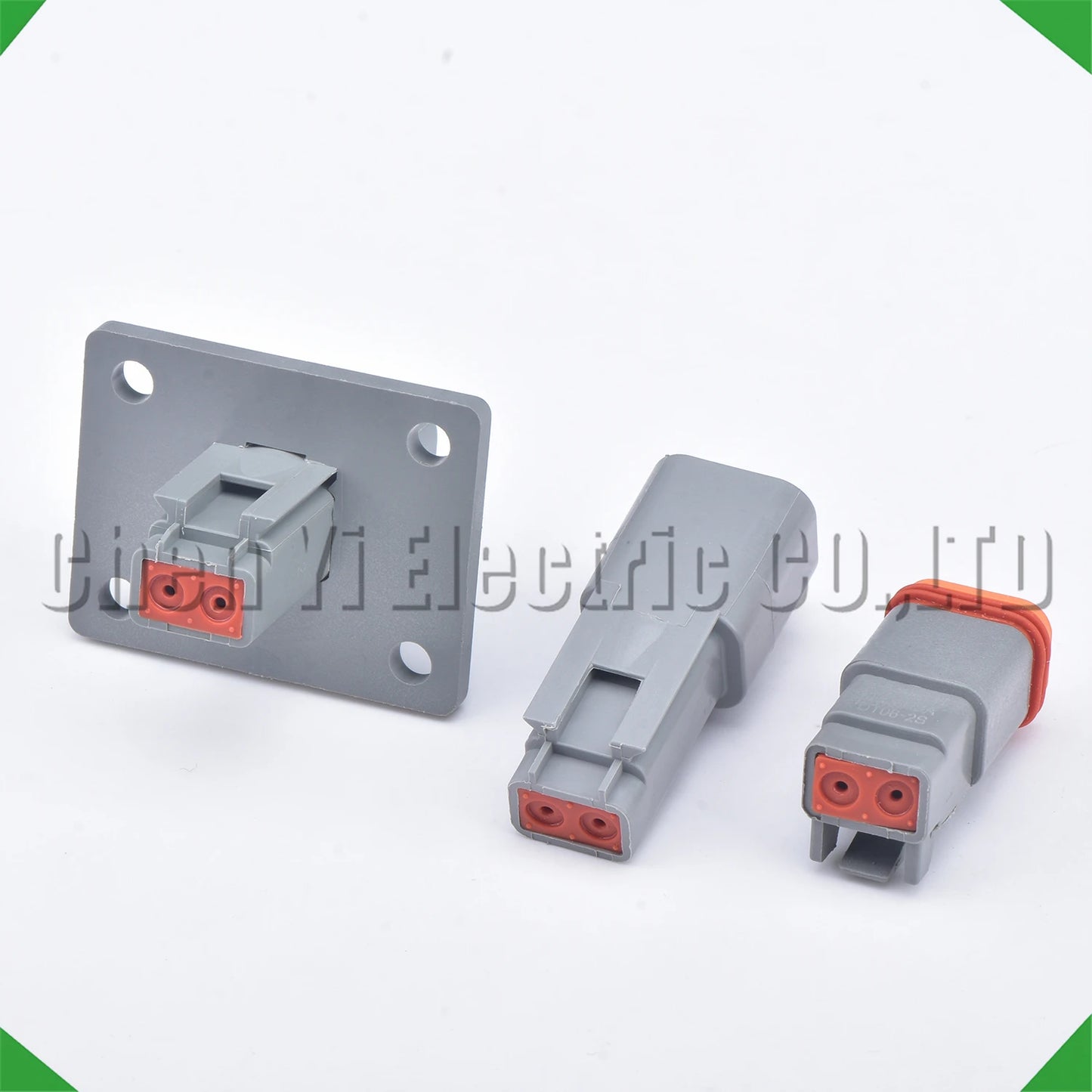 2 pin DT series automotive waterproof connector