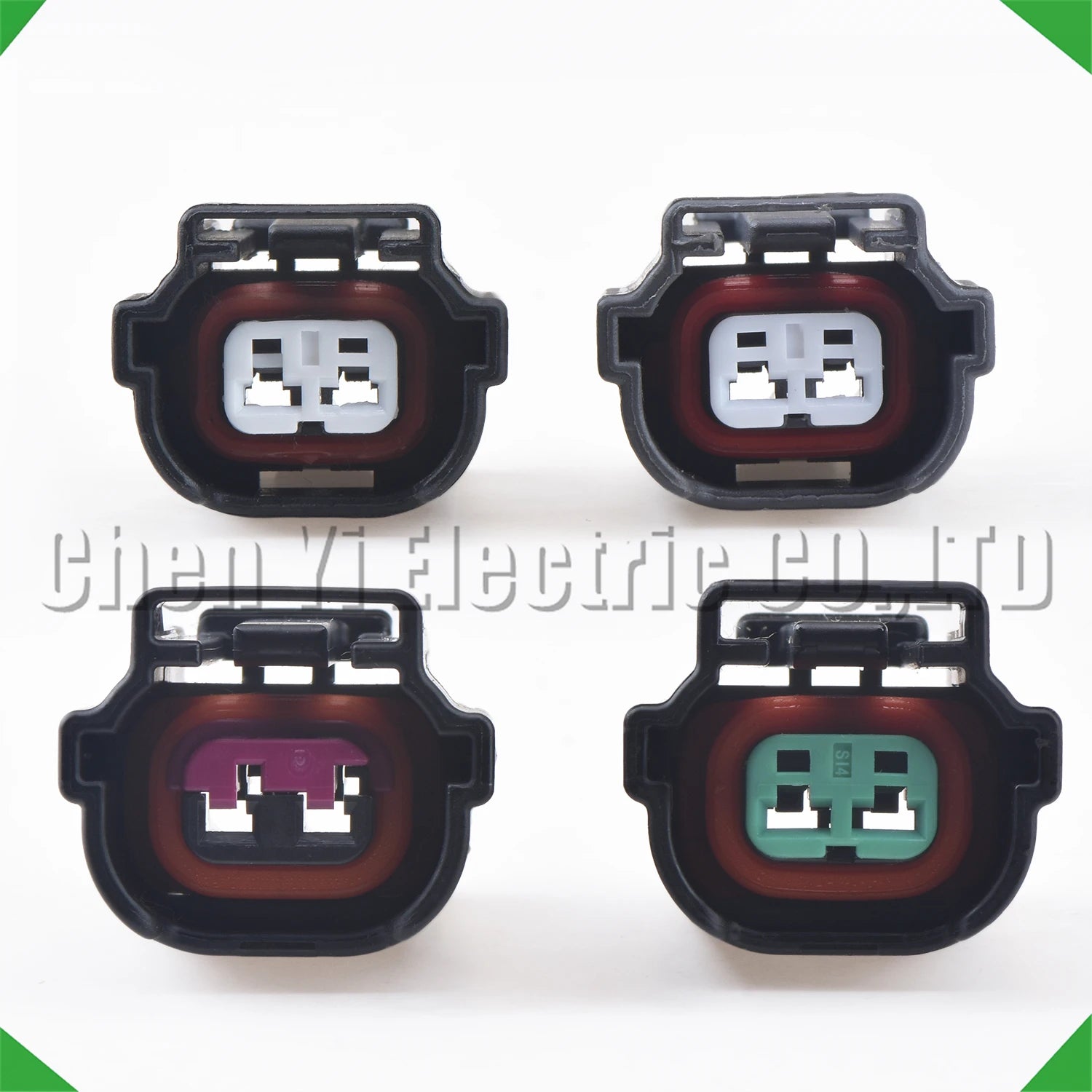 2 pin automotive fuel injector wire harness connector