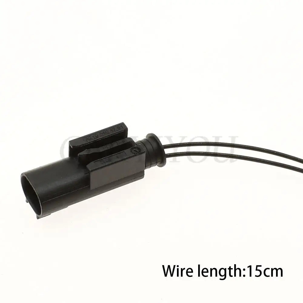 Automotive 2-pin sensor wire harness connector DJ7023YA-0.6-11 1-967570-3 installed in vehicle for accurate sensor connection