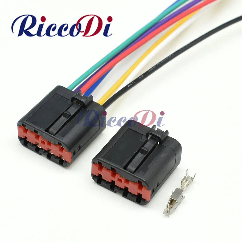 3.5mm 7 pin way waterproof auto wire cable connector automotive wiring harness socket plug DJ7074A-3.5-21