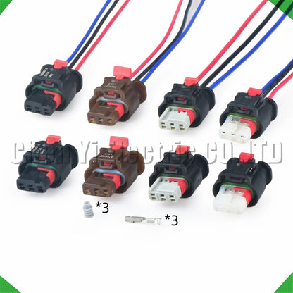 3 pin automotive connector 1488991-1 wire harness plug