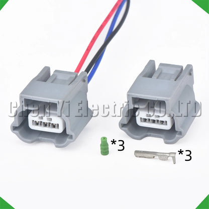3 pin automotive connector wire harness plug for car light