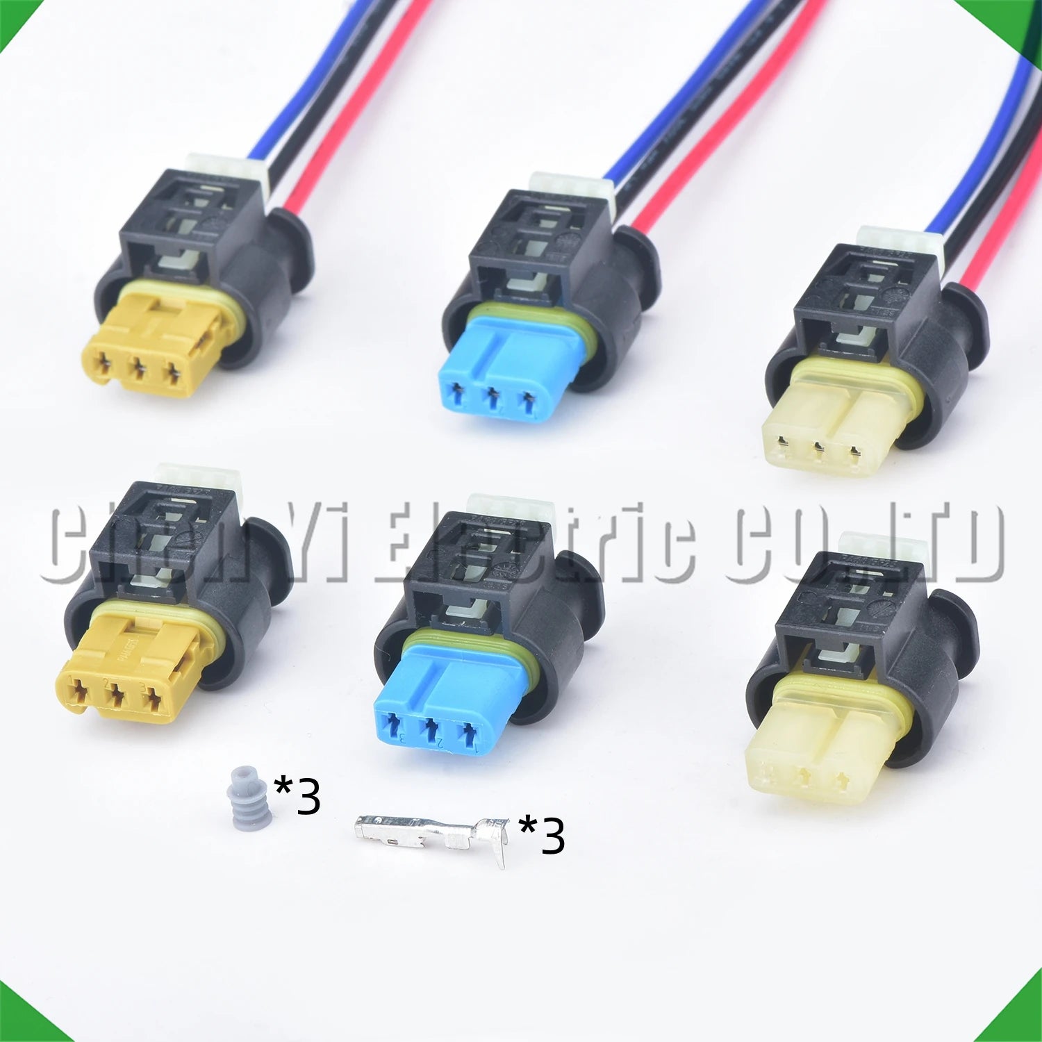 3 pin automotive sensor connector plug for car