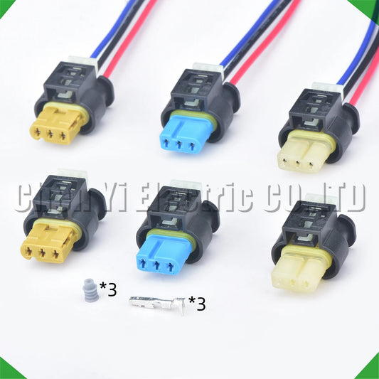 3 pin automotive sensor connector plug for car