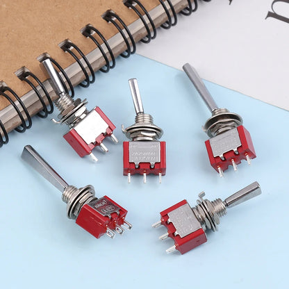 3 pin self locking toggle switch ON OFF ON type