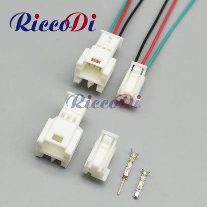 1-929169-1 2-929169-1 3 pin automotive wire harness connector plug plastic housing cable adapter socket overview