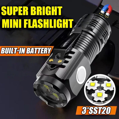 Ultra powerful 3*SST20 LED tactical flashlight