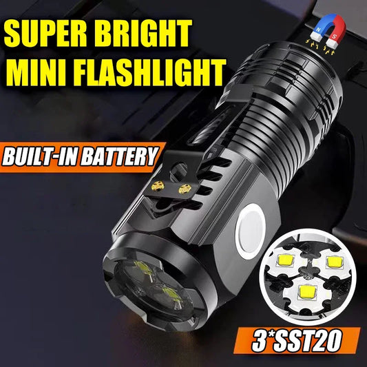 Ultra powerful 3*SST20 LED tactical flashlight