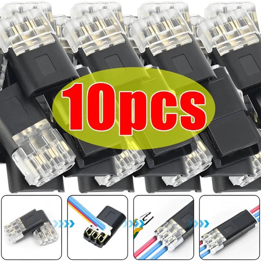 3-wire quick connect automotive electrical connector