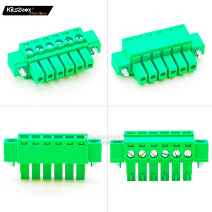 3.81mm 6 Pin Phoenix Type Connector Green-5
