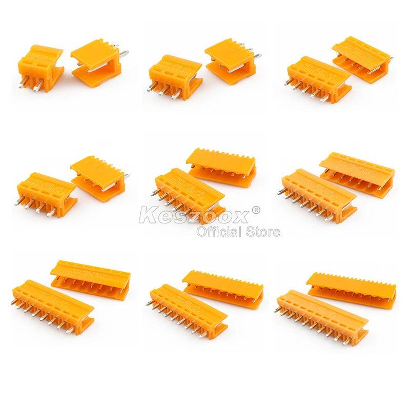 3.96mm Orange Phoenix Connector Terminal #5