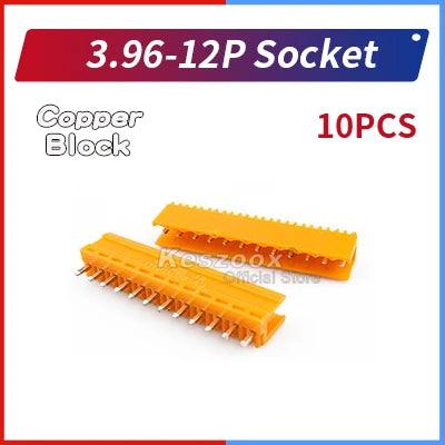 3.96mm Orange Phoenix Connector Terminal #6