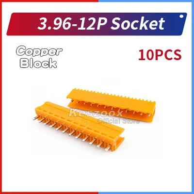 3.96mm Orange Phoenix Connector Terminal #6