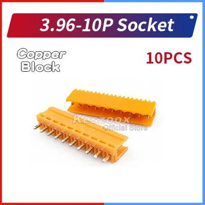 3.96mm Orange Phoenix Connector Terminal #8