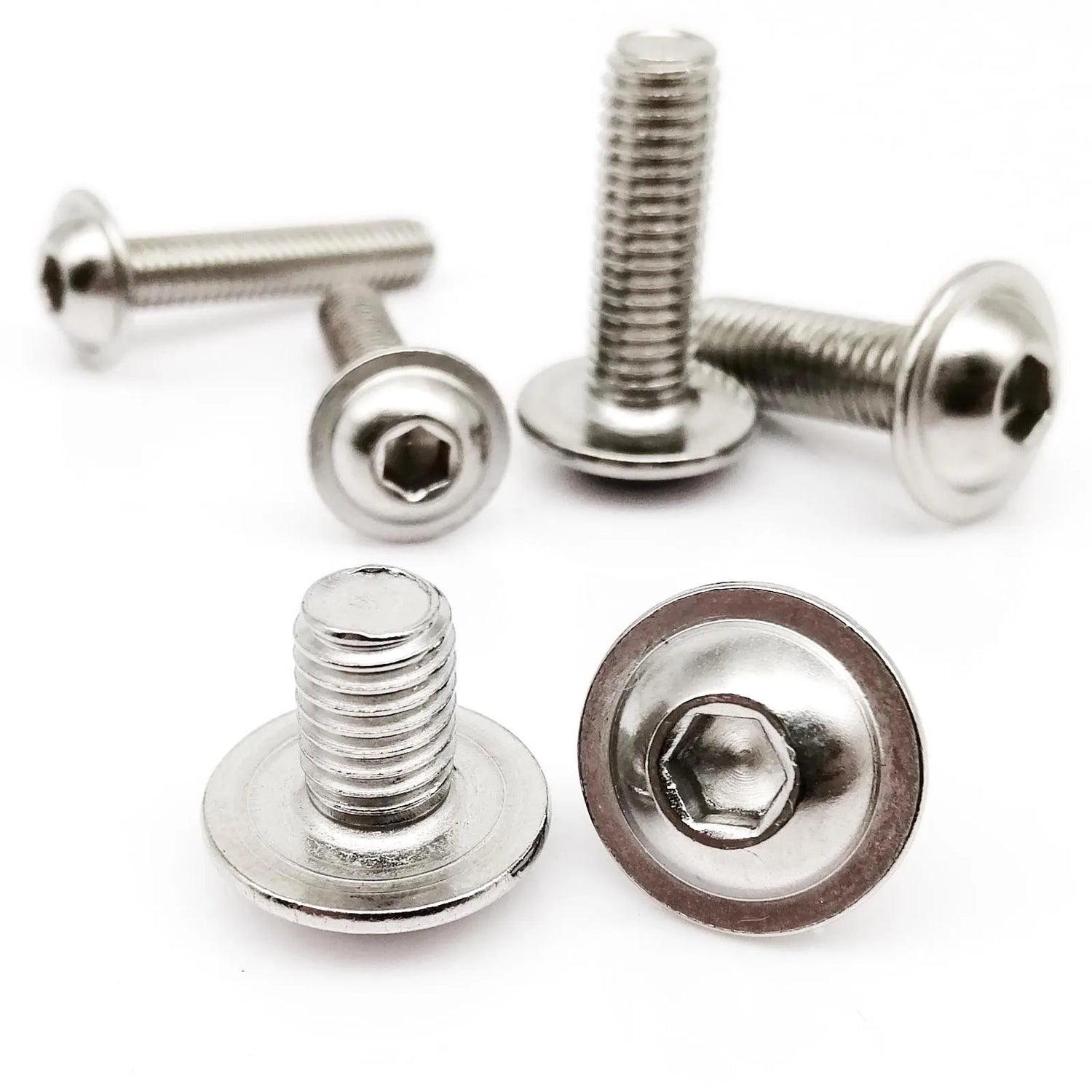 304-stainless-steel-button-head-screw-with-washer-m2