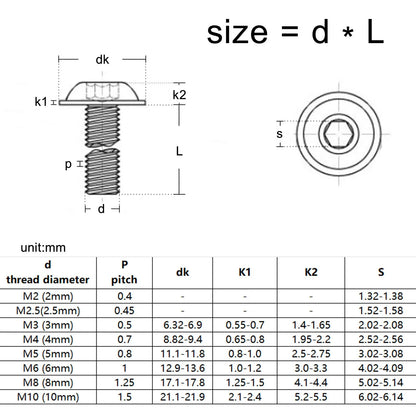304-stainless-steel-button-head-screw-with-washer-m8