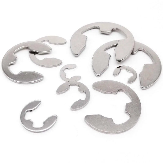 304-stainless-steel-e-clip-circlip-retaining-ring