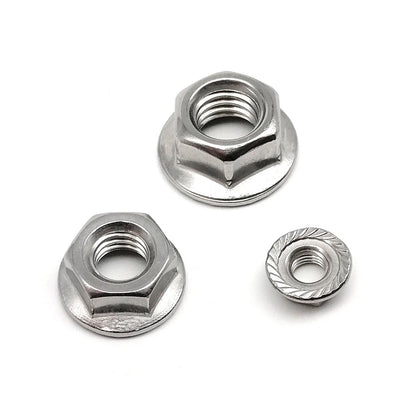 304_A2_Stainless_Steel_Hex_Flange_Serrated_Nut_M12