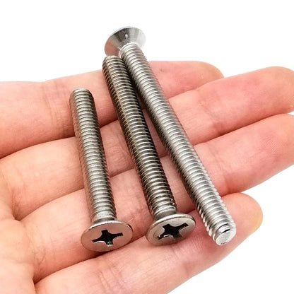 304_Stainless_Steel_GB819_Phillips_Flat_Countersunk_Head_Screws_in_Machinery_Applications