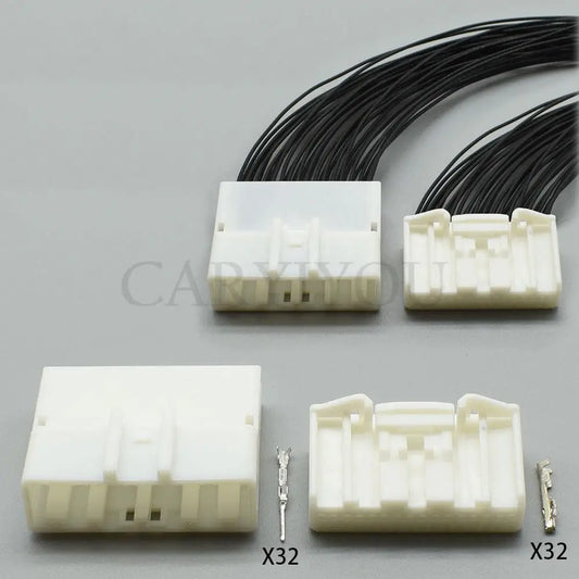 32 Pin automotive navigation central control instrument electrical wire sockets auto car connectors 1318747-1 1476799-1