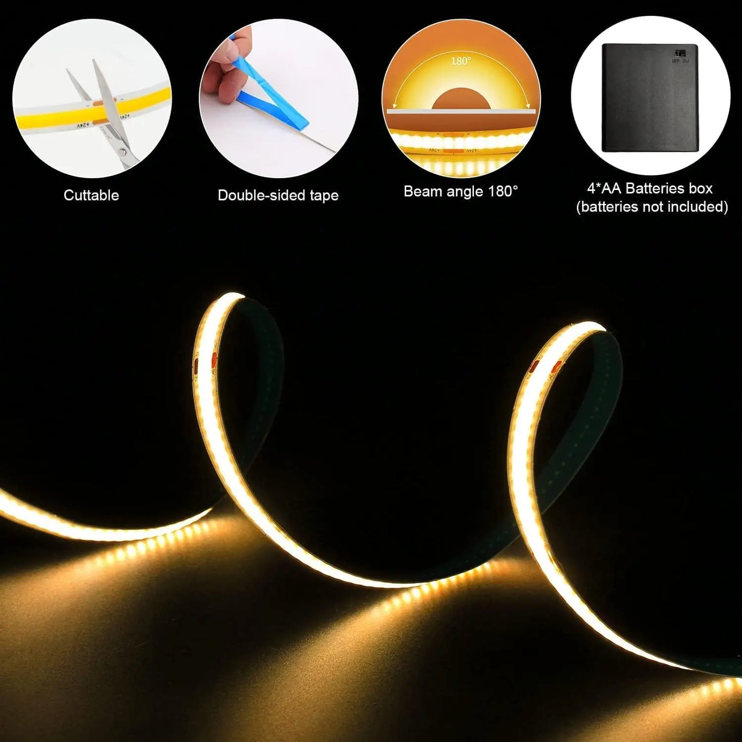 High density 320LED linear LED strip light