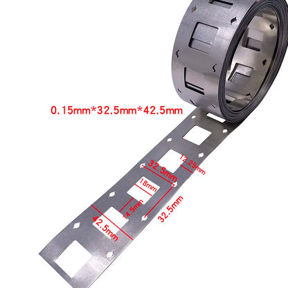 32650 battery 2P nickel strip connecting piece for electrode welding
