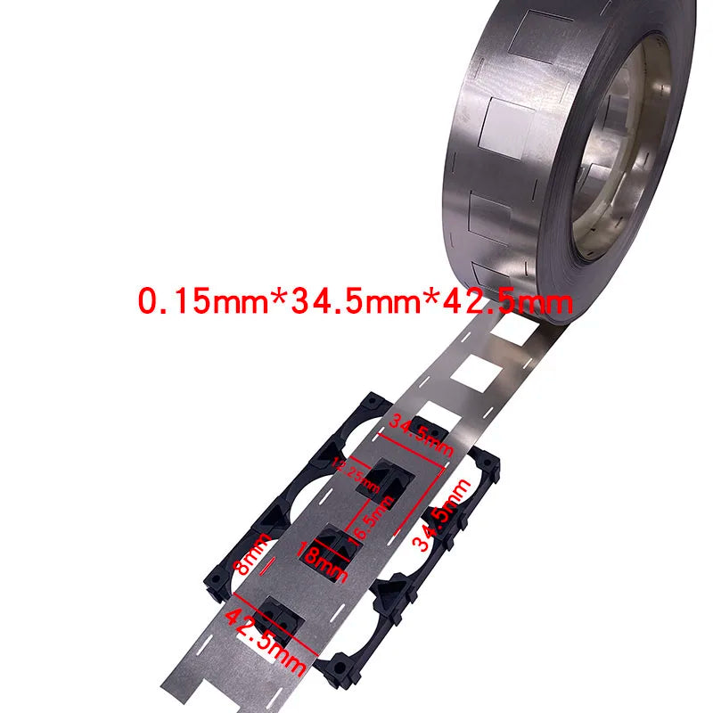 nickel plated nickel strip for 32650 battery electrode surface detail