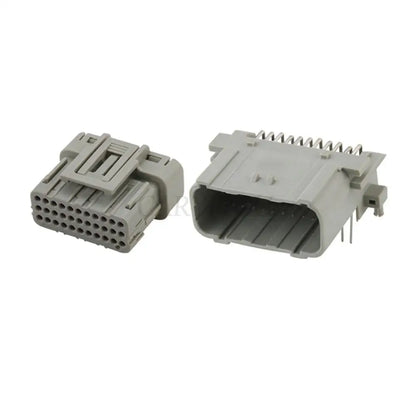 33 Pin 0.6mm series auto low current PCB connector car ECU electric wire waterproof socket DJ7331YA-0.6-10/21