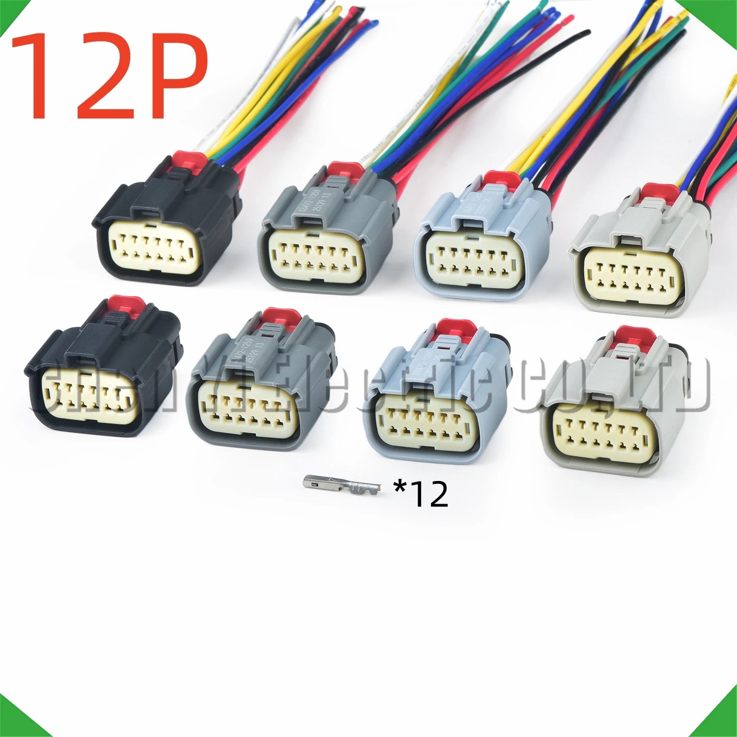 12 pin headlight connector 33472-1206