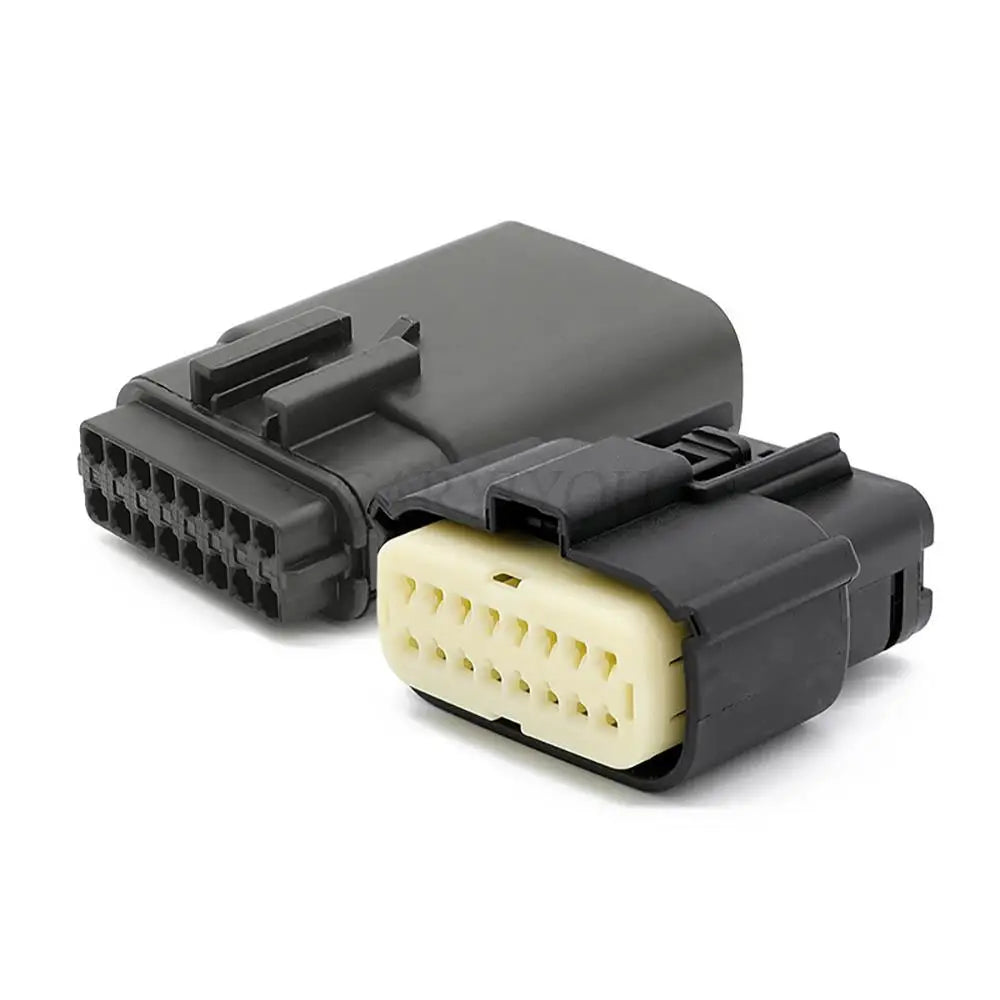 33472-1601 16 pin female headlight socket lamp connector for Ford Focus Mondeo EDGE Fiesta