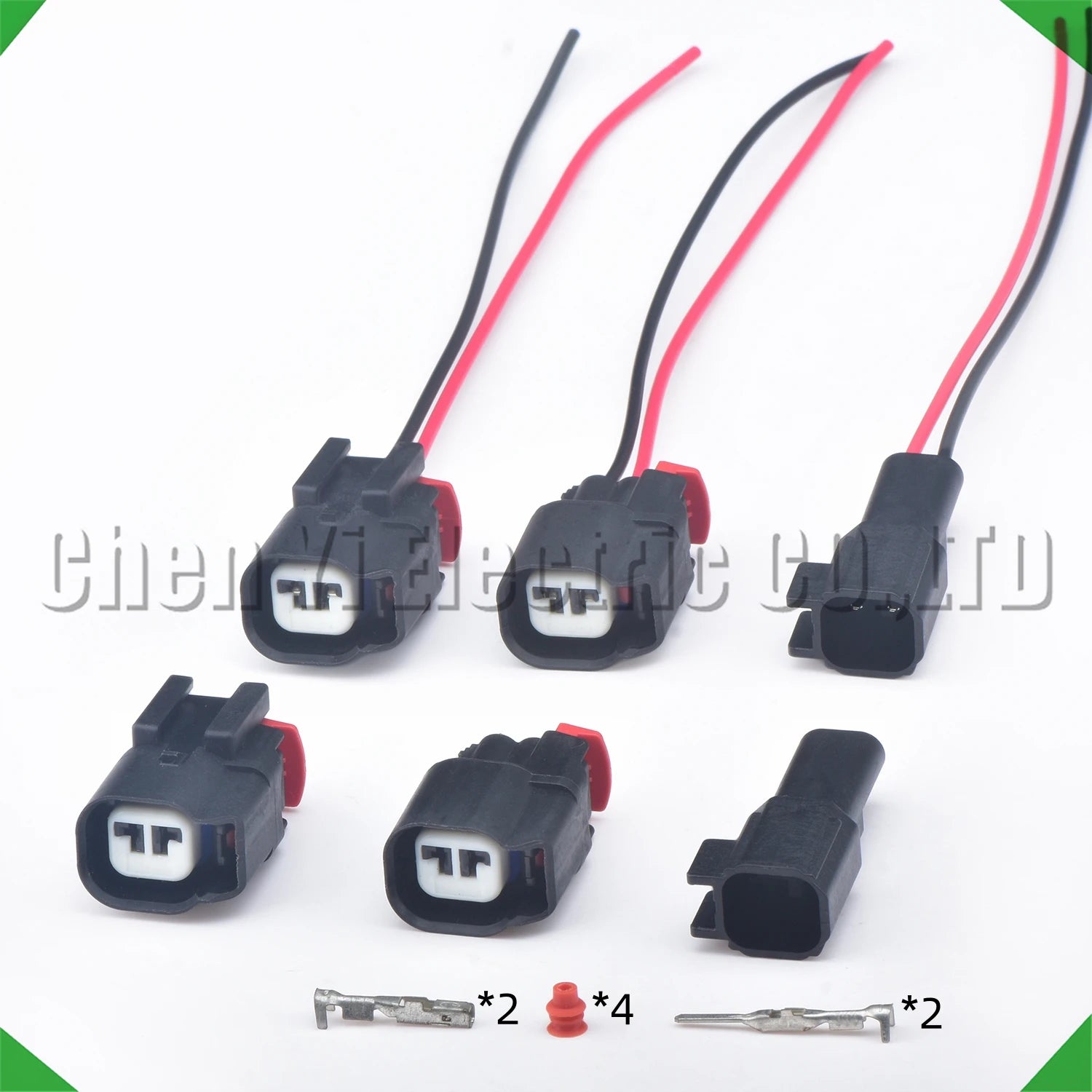 2 pin fuel injector connector 34062-0033 for Ford Jeep