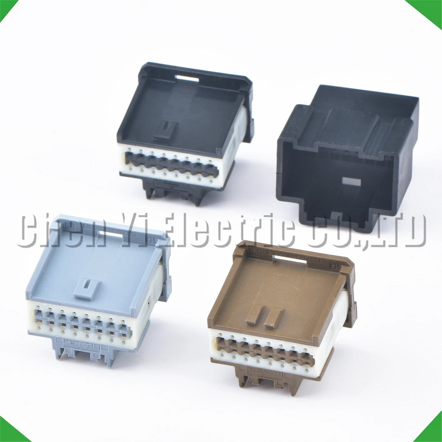 16 pin automotive PCB connector 34729-0162 for dashboard wiring