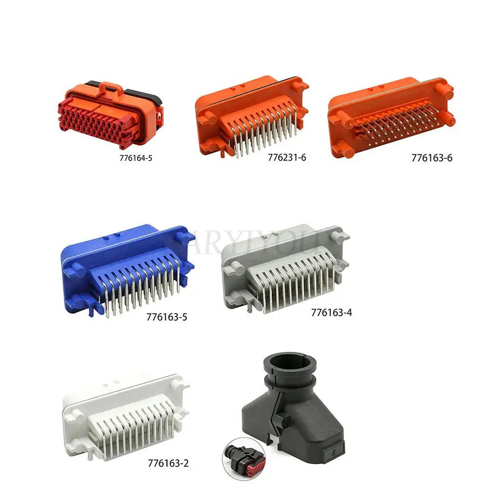 35 Pin 776163-6 776164-6 male female PCB controller connector socket sealed waterproof ECU plug 776231-6 776163-4