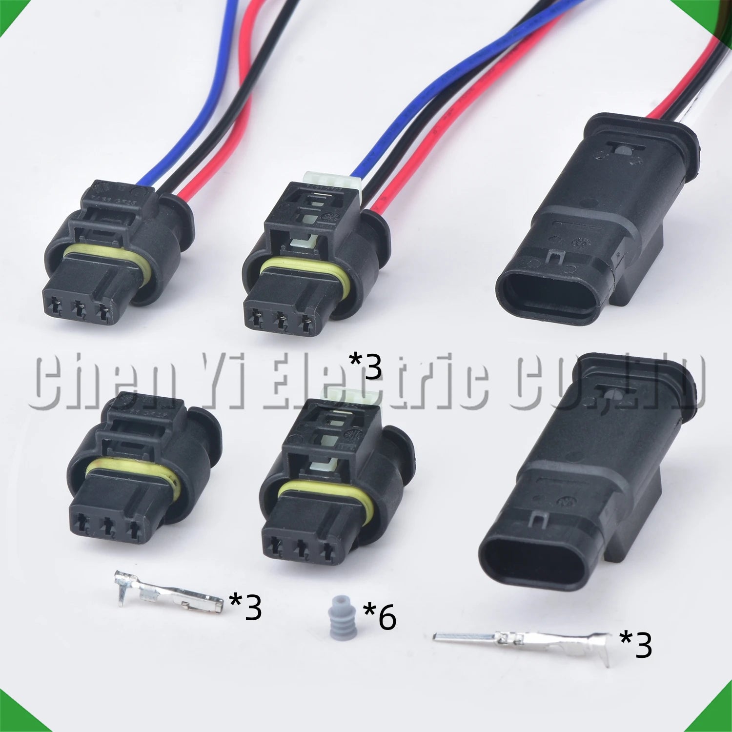3 pin parking radar sensor connector 3C0973203