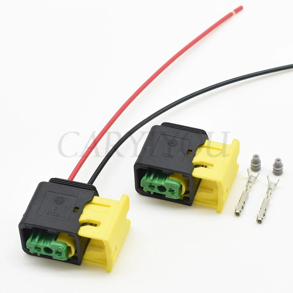 High-quality 3 Pin 1.5 Series AC Assembly High Temperature Resistance Connector 3-1418448-1 Green New Energy Wire Cable Socket