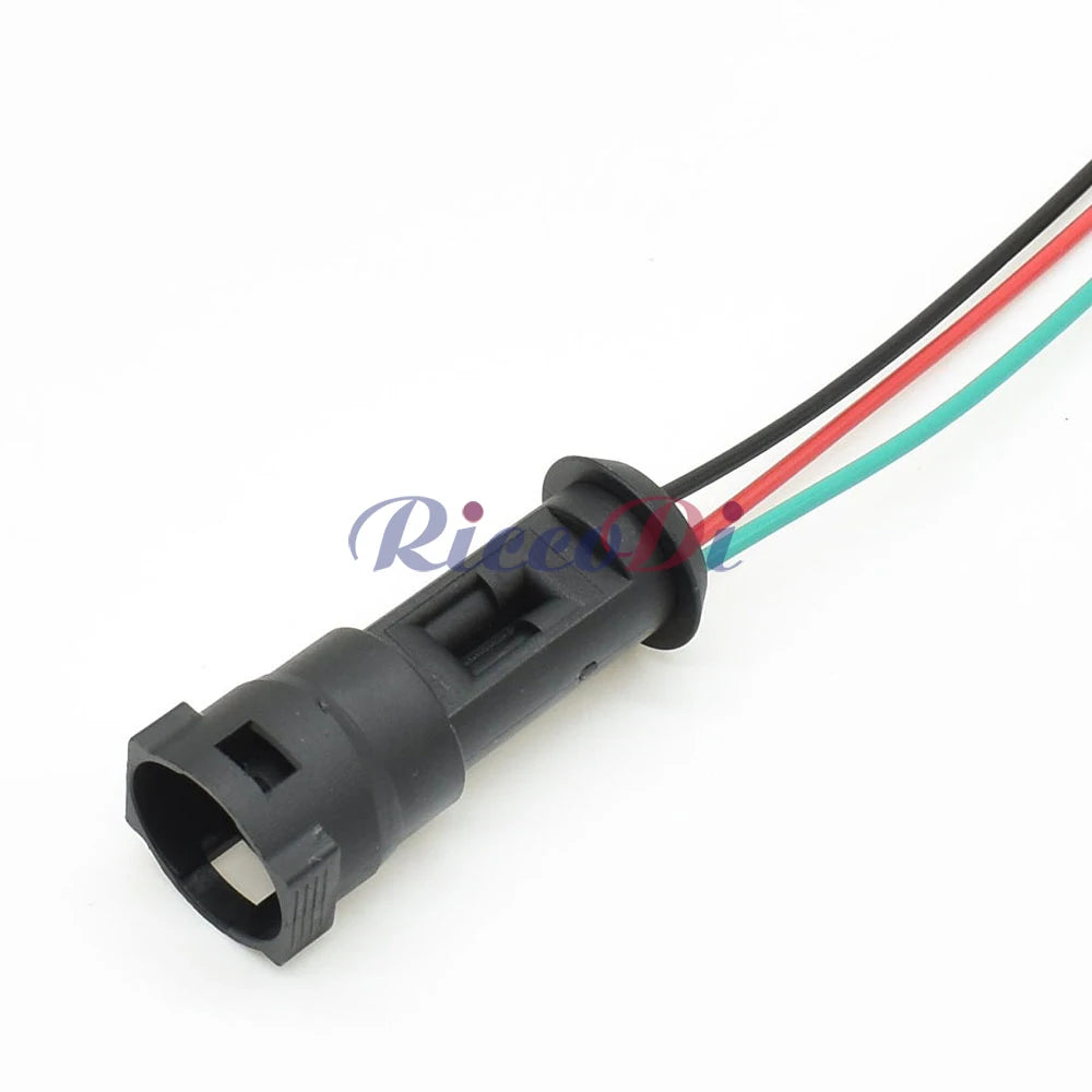Waterproof housing and seal of 3-Pin 1.5mm TE Tyco auto connector for secure wiring